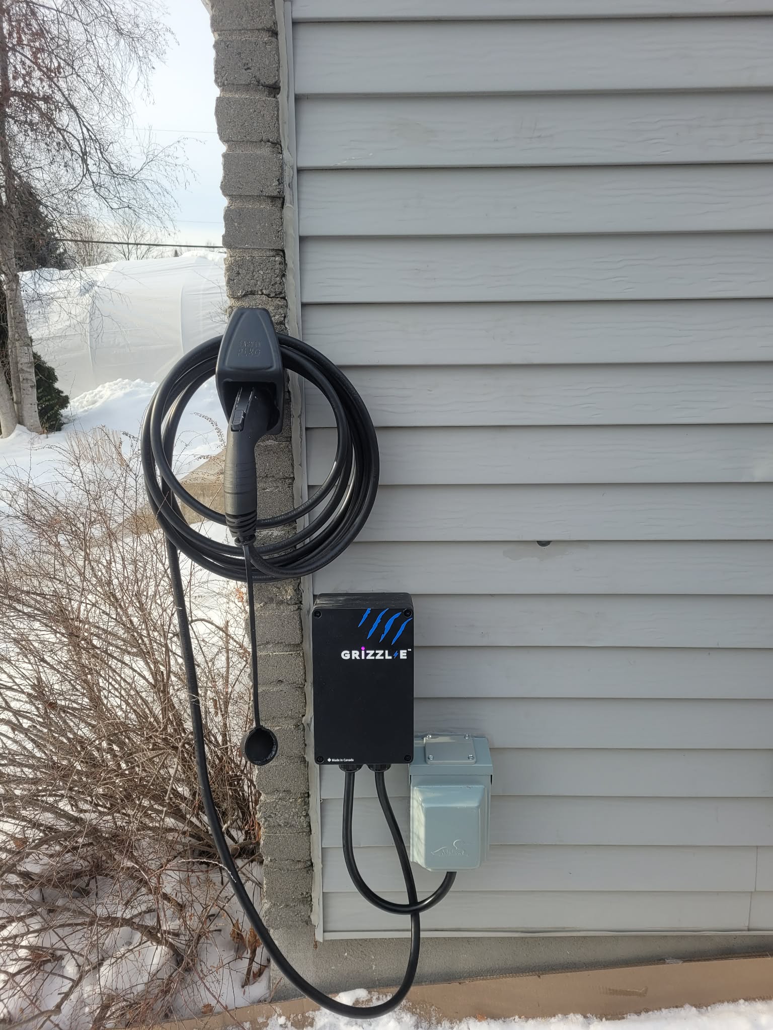 Borne de recharge véhicule électrique