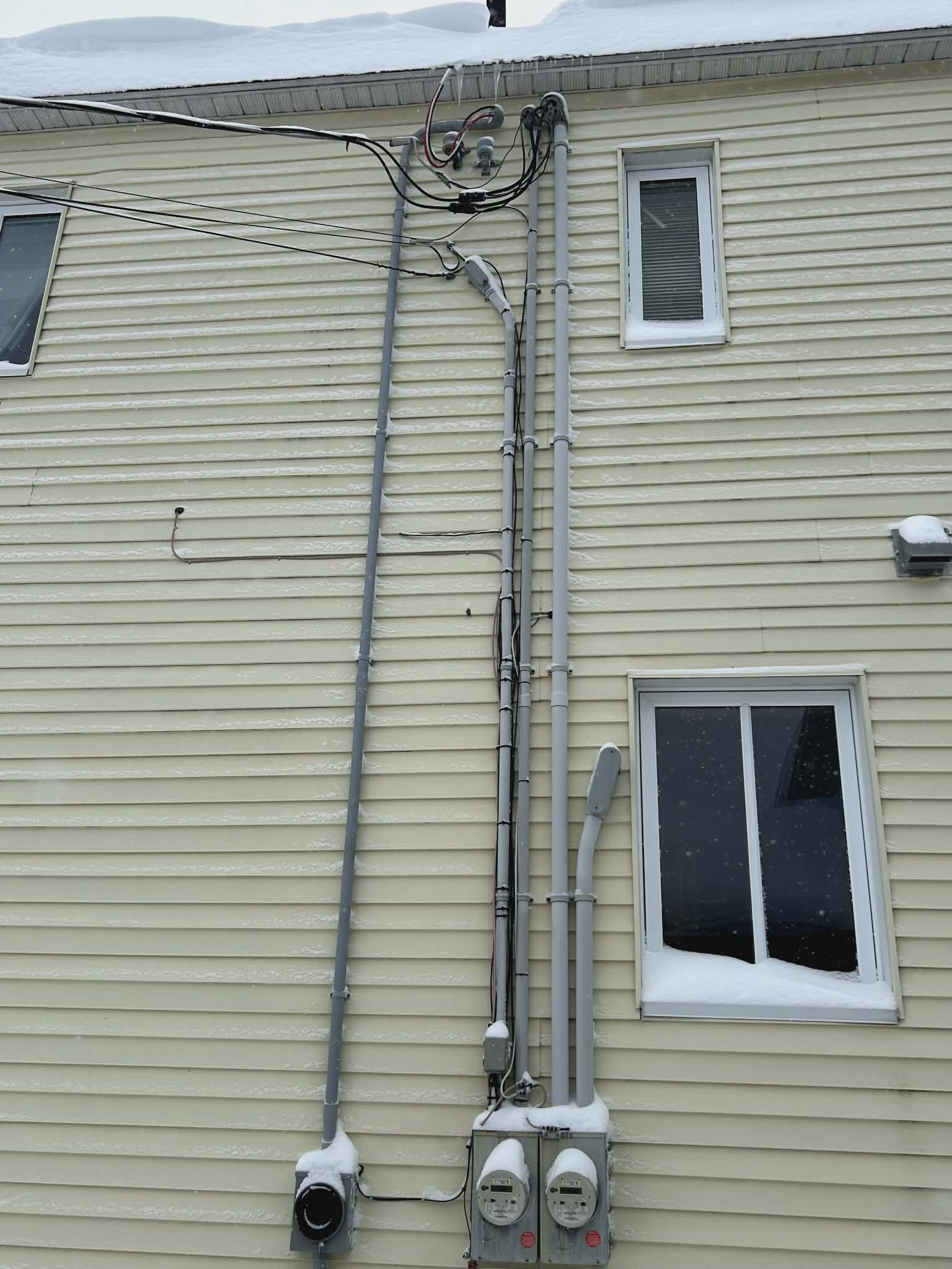 Installation électrique extérieure