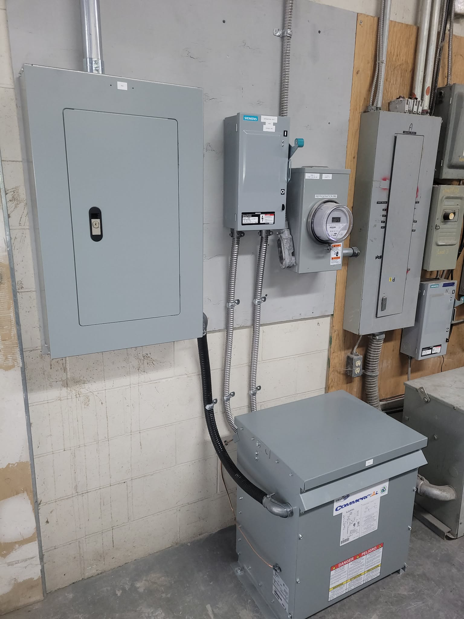 Panneau électrique résidentiel