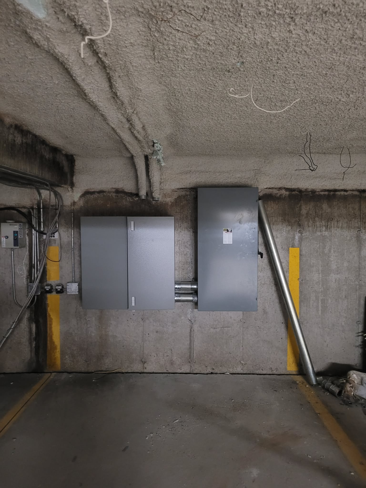 Panneau électrique moderne